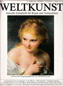 Weltkunst 51. Jahrgang - Nummer 03 / 1. Februar 1981