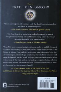 Not Even Wrong: The Failure of String Theory and the Search for Unity in Physical Law