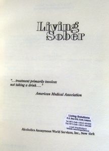 Living Sober