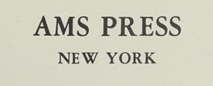 AMS Press