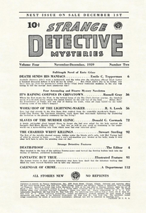 Strange Detective Mysteries, Vol. 4, No. 2