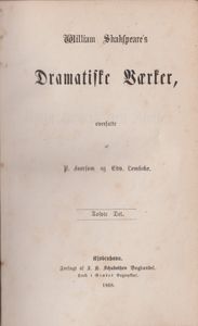 William Shakspeare's Dramatiske Værker: Tolvte del