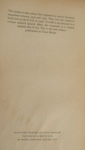Trouble is my Business and Other Stories