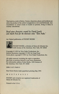 The Autobiography of F.B.I. Special Agent Dale Cooper; My Life, My Tapes