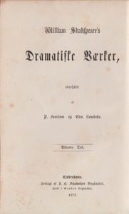 William Shakspeare's Dramatiske Værker: Attende del