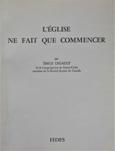 L'Église ne Fait que Commencer