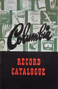 Columbia Record Catalogue