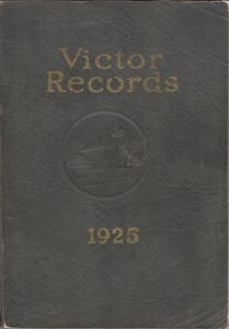 Victor Records 1925