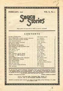 Saucy Stories, February 1921