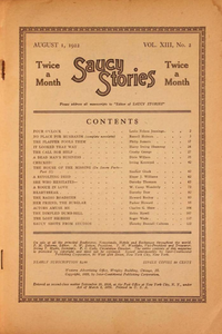 Saucy Stories, August 1, 1922