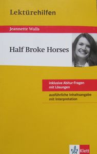 Klett Lektürehilfen Half Broke Horses