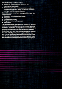 Numerische Mathematik mit Turbo-Pascal