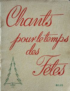 Chants pour le Temps des Fêtes