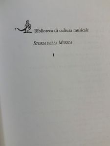 Storia della musica - vol. 01 - La musica nella cultura greca e romana