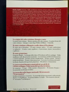 Storia della musica - vol. 02 - La monodia nel Medioevo