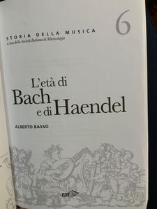 Storia della musica - vol. 06 - L'età di Bach e di Haendel