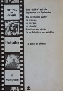 Danielle Ouimet...ou Comment on Devient une Star