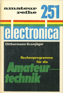 Rechenprogramme für die Amateurtechnik
