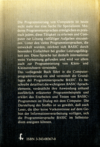 BASIC: Einführung in das Programmieren