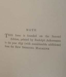 Memoirs of the Life of the Late John Mytton Esq. of Halston, Shropshire, Formerly M.P. for Shrewsbury, High Sheriff for the Counties of Salop and Merioneth, and Major of the North Shropshire Yeomanry Cavalry; with Notices of his Hunting, Shooting, Driving, Racing, Eccentric and Extravagant Exploits