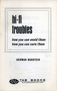 Hi-Fi Troubles...