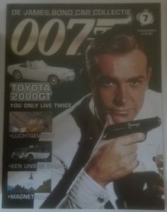 De James Bond Car Collectie 7 [Toyota 2000GT / You Only Live Twice]