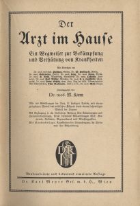 Der Arzt im Hause - Band I