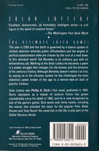 Solar Lottery