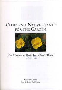 California Native Plants for the Garden