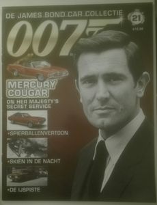 De James Bond Car Collectie 21 [Mercury Cougar / On Her Majesty’s Secret Service]