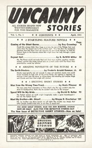 Uncanny Stories, April 1941
