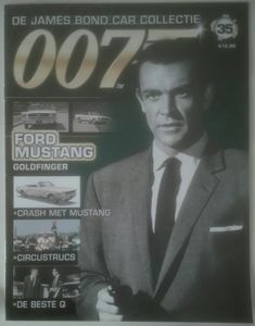 De James Bond Car Collectie 35 [Ford Mustang / Goldfinger]