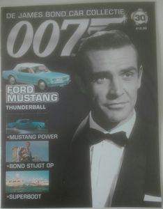 De James Bond Car Collectie 30 [Ford Mustang / Thunderball]