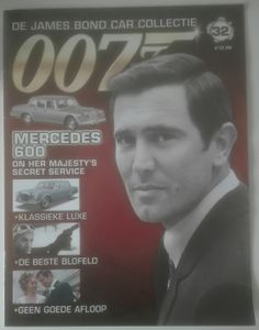 De James Bond Car Collectie 32 [Mercedes 600 / On Her Majesty’s Secret Service]
