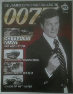 De James Bond Car Collectie 43 [Chevrolet Nova / Live And Let Die]