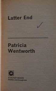 Latter End