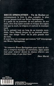 Bruce Springsteen: Vie De Rocker