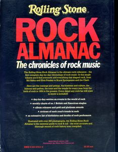 Rolling Stone Rock Almanac. The Chronicles of Rock Music