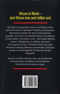 Denn sie wussten zu viel...