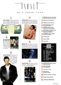 Musikexpress/Sounds Nr. 391 / August '88