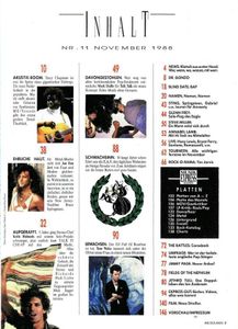 Musikexpress/Sounds Nr. 394 / November '88