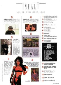 Musikexpress/Sounds Nr. 395 / Dezember '88