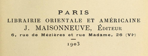 J. Maisonneuve