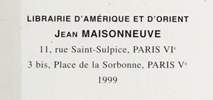 J. Maisonneuve