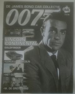 De James Bond Car Collectie 48 [Lincoln Continental / Goldfinger]