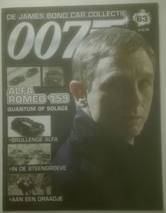 De James Bond Car Collectie 63 [Alfa Romeo 159 / Quantum of Solace]
