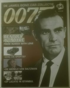 De James Bond Car Collectie 64 [Bentley 4 1/4 Litre / From Russia with Love]