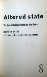 Altered State: The Story of Ecstacy Culture and Acid House