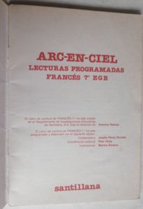 Arc-En-Ciel (Lecturas Progamadas Francés 7º EGB)