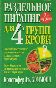 Раздельное Питание Для 4-х Групп Крови